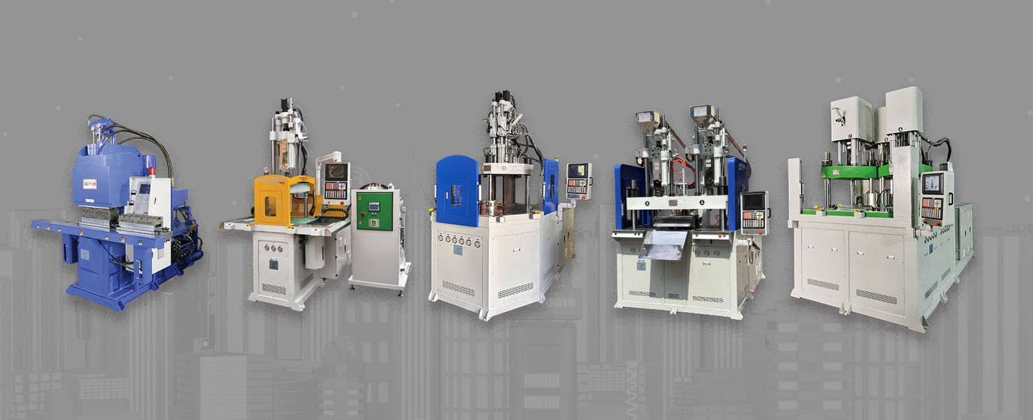 Twee-kleurige verticale spuitgietmachine