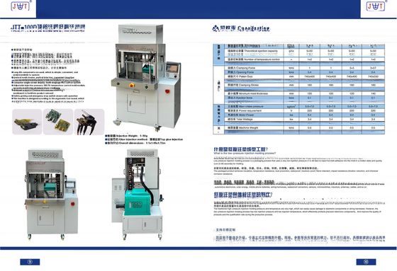 Warm smelten lage druk spuitgietmachine JTT-100-DLZ Voor productie-installatie