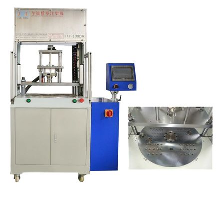 8 mm schroefdiameter laagdruk warm lijm injectie gietmachine JTT-100 DR Voor PCB