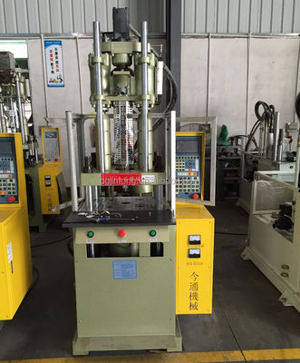 Bimetallische schroef en loop verticale injectievormmachine voor kunststof 45T