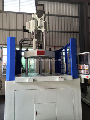 Rotary Table Vertical Injection Moulding Machine with 200T Clamping Force High Productivity and 1 Year Warranty