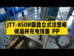 Plastic roterende tafel injectie gietmachine 85T